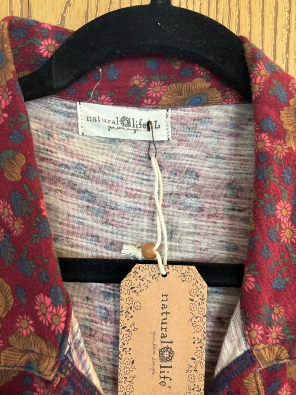 Natural Life Christa 💯 Cotton Maxi Dress. NWT - Picture 5 of 13